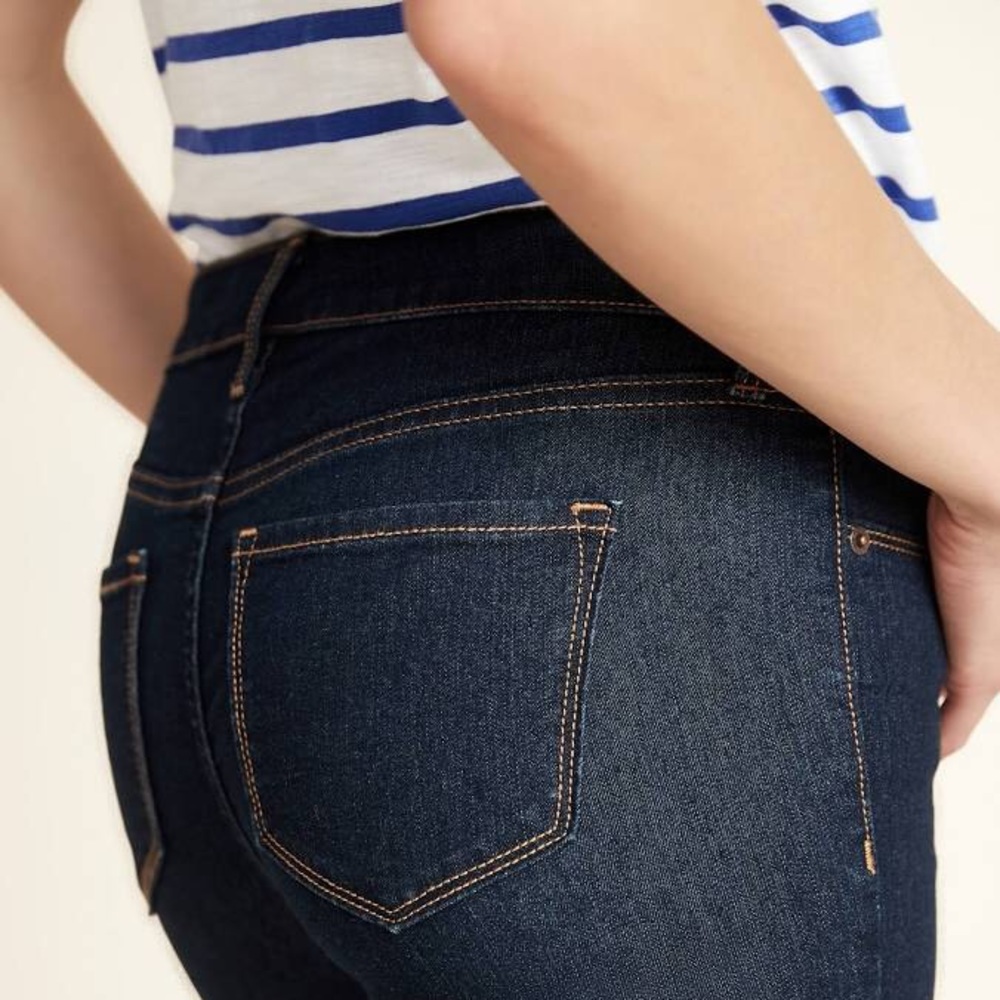 Jade Jeans Ankle Cropped Dark Blue Sz 9/10